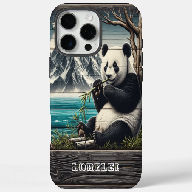 Panda's Secluded Nook: Bamboo Pleasure Case-Mate iPhone Case (Back)