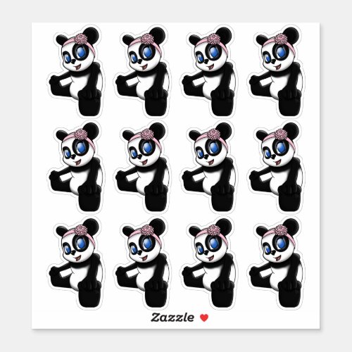 Pandas Sticker