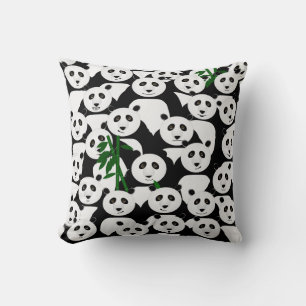 Pandas Throw Pillow