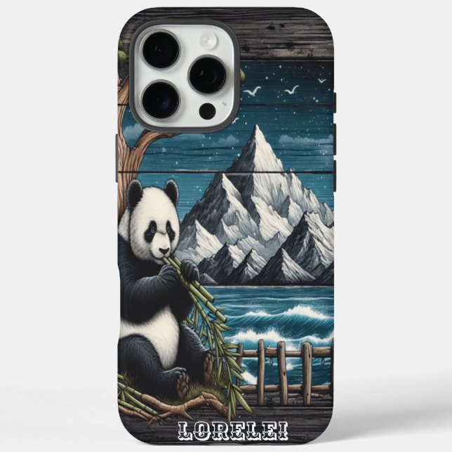 Panda's Treetop Hideaway: Bamboo Indulgence Case-Mate iPhone Case (Back)