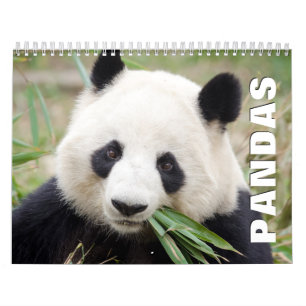 Pandas Wall Calendar