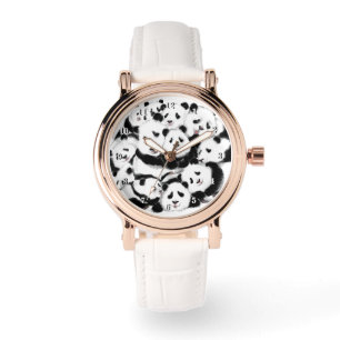Pandas Watch Gift Happy Family
