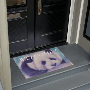PANDA'S WELCOME DOORMAT