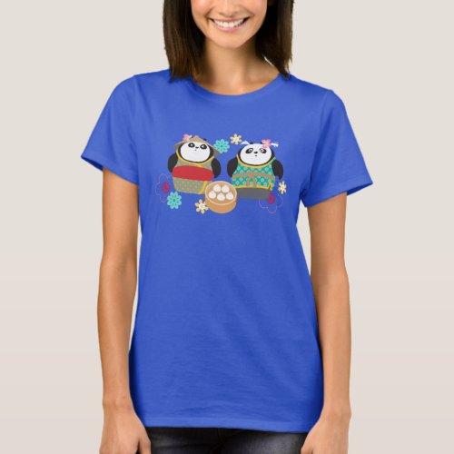 Pandas with Dumplings T_Shirt