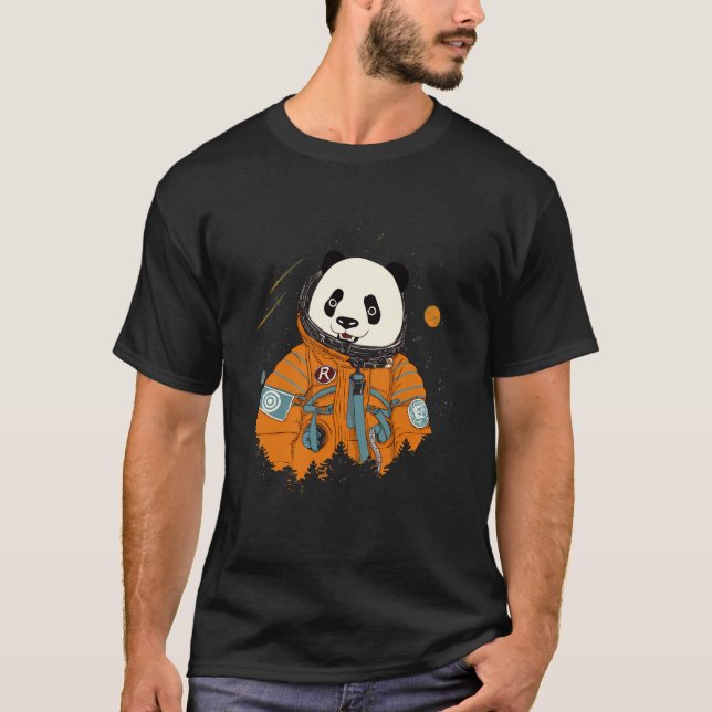 Pandastronaut T-Shirt (Front)