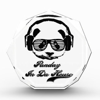 Pandaz In Da House Acrylic Award