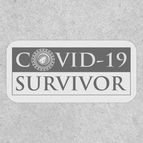 Pandemic Coronavirus Covid_19 Survivor Patch