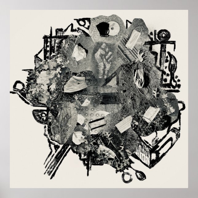 Pandemic Detritus Poster (Front)