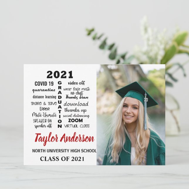 Pandemic Graduation 2021- Senior 2021 Announcement (Standing Front)