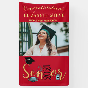 Pandemic Graduation Senior 2021 Door Banner