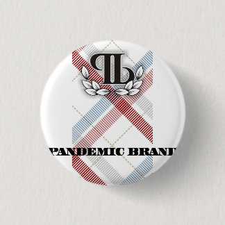 Pandemic Plaid Button