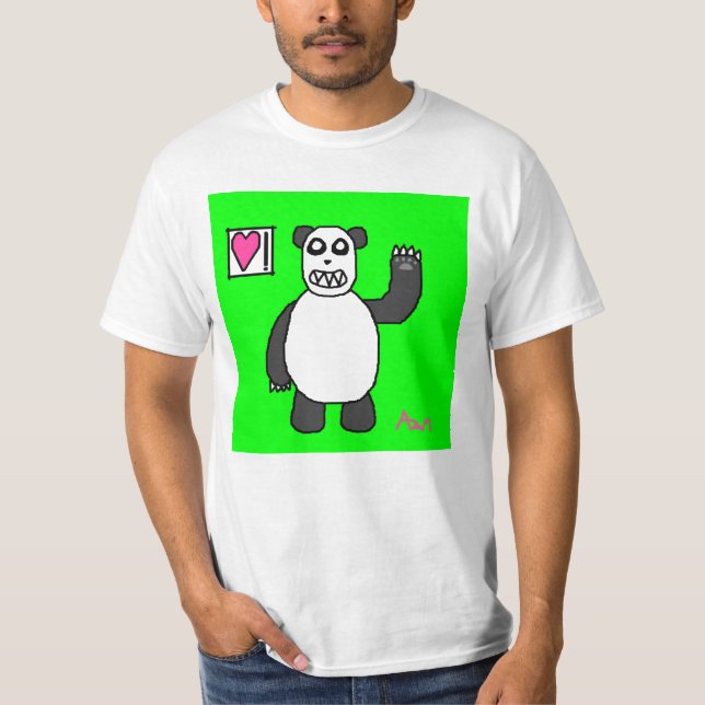 Panders the Panda T-Shirt (Front)