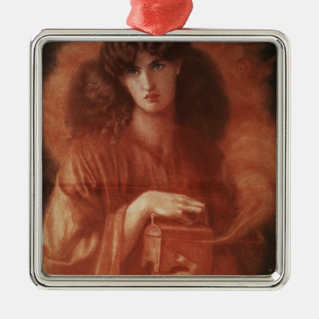 Pandora, 1869 metal ornament (Front)