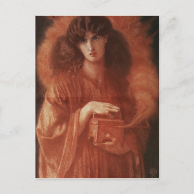 Pandora, 1869 postcard (Front)