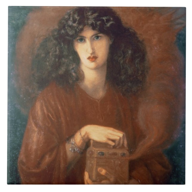 Pandora, 1871 (oil on canvas) ceramic tile (Front)