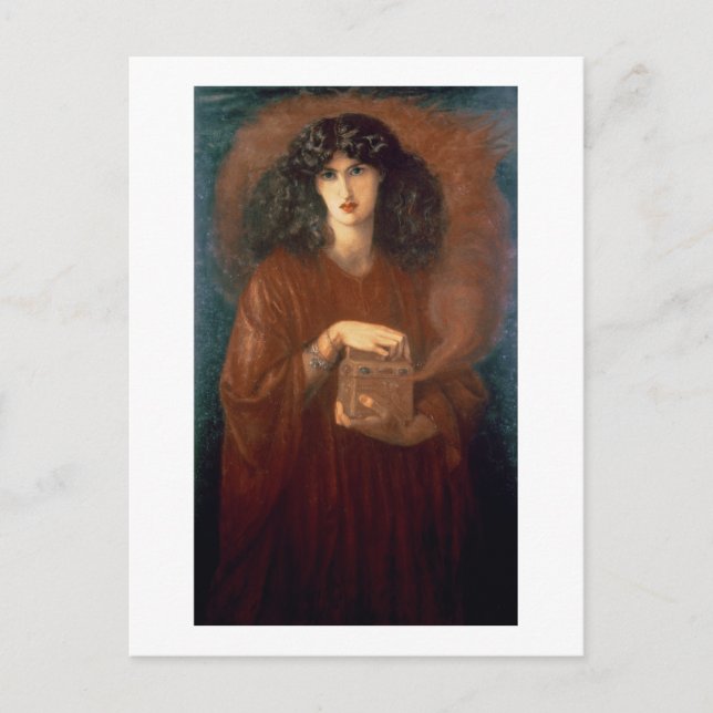 Pandora, 1871 (oil on canvas) postcard (Front)