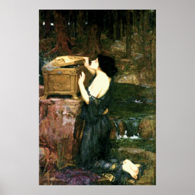Pandora (1896)~ Fine Art Canvas Poster (Front)