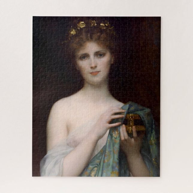 Pandora Alexandre Cabanel Painting Jigsaw Puzzle (Vertical)