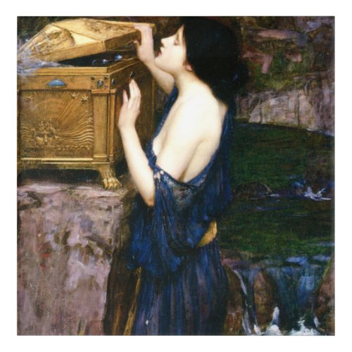 Pandoras Box _ John William Waterhouse Acrylic Print