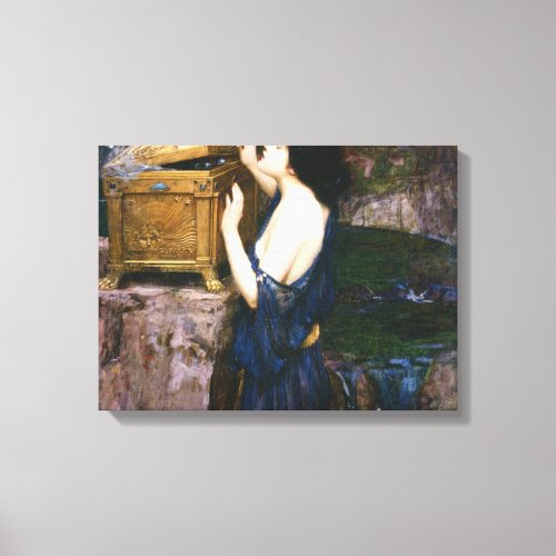 Pandoras Box _ John William Waterhouse Canvas Print