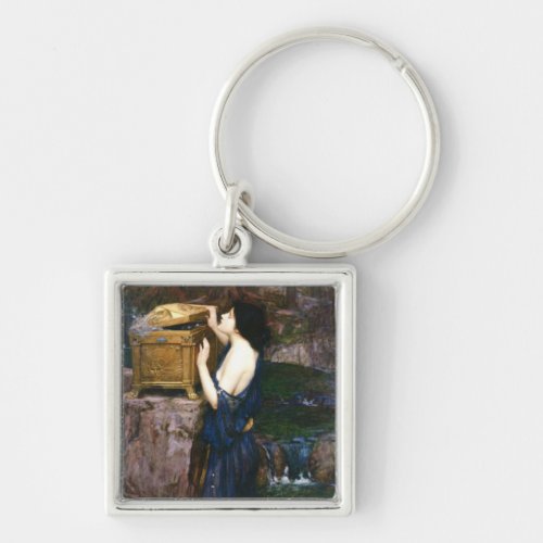 Pandoras Box _ John William Waterhouse Keychain