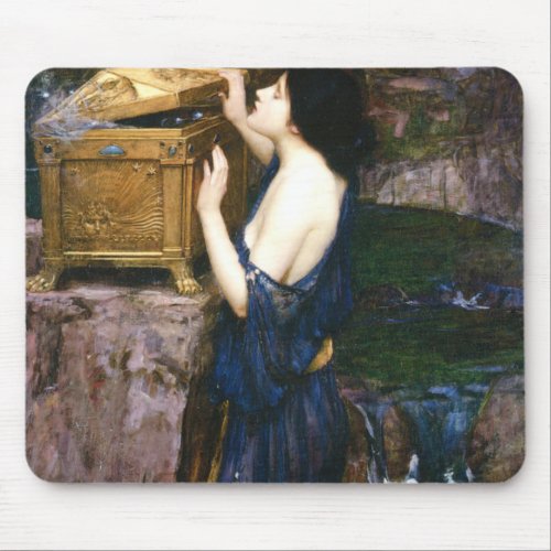 Pandoras Box _ John William Waterhouse Mouse Pad