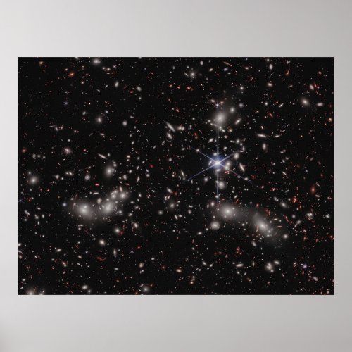 Pandoras Cluster  Abell 2744  JWST Poster