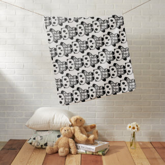 Pandy the Panda Baby Blanket