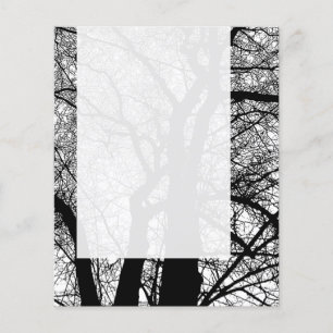 Panel 054 - High Contrast Tree Flyer