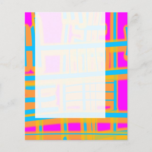 Panel 059 - Colorful Abstract Flyer (Front)