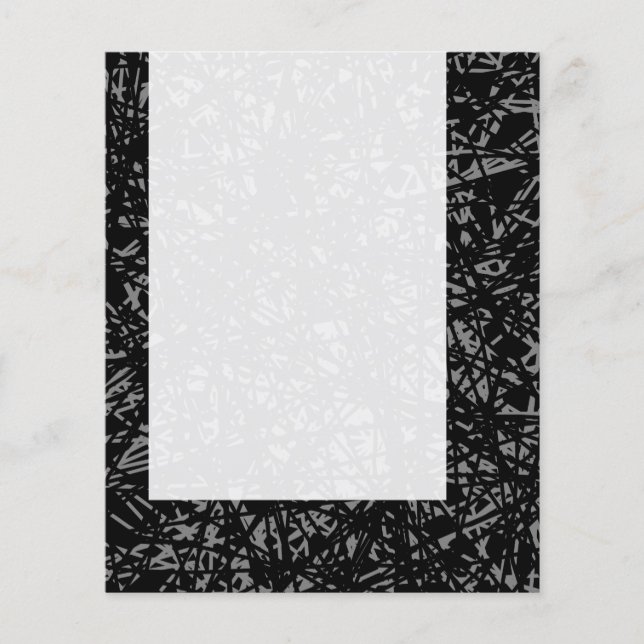 Panel 063 - Abstract Lines - Gray Flyer (Front)