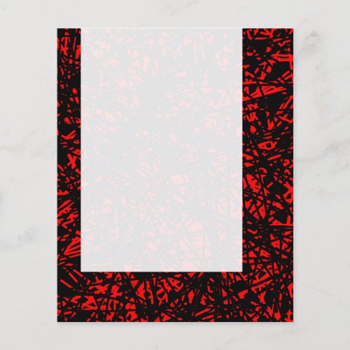 Panel 068 _ Abstract Lines _ Red Flyer