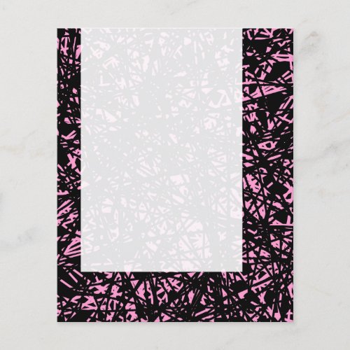 Panel 072 _ Abstract Lines _ Pink Flyer