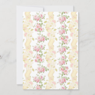 Panel card Paulette Toile Stripe buttercup