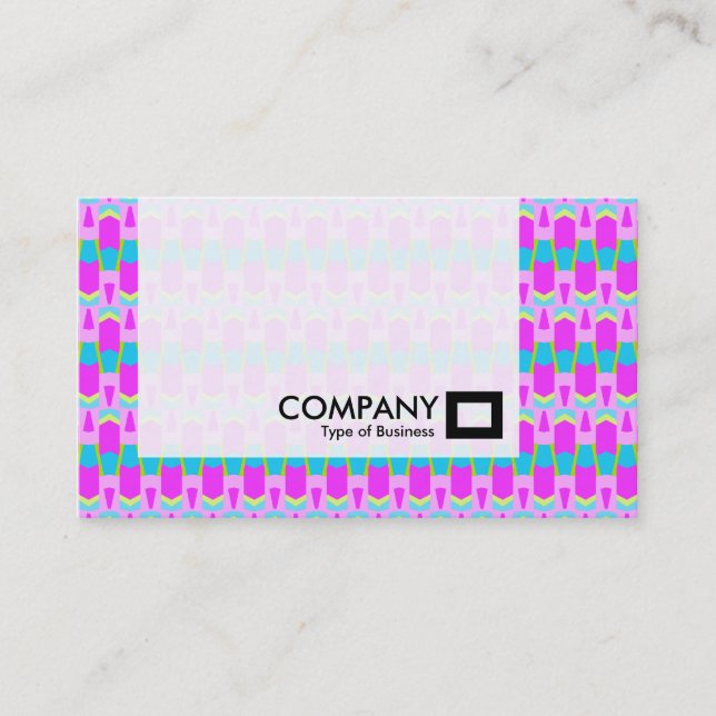 Panel - Colorful Geometric Business Card (Front)