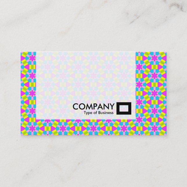 Panel - Colorful Geometric Business Card (Front)