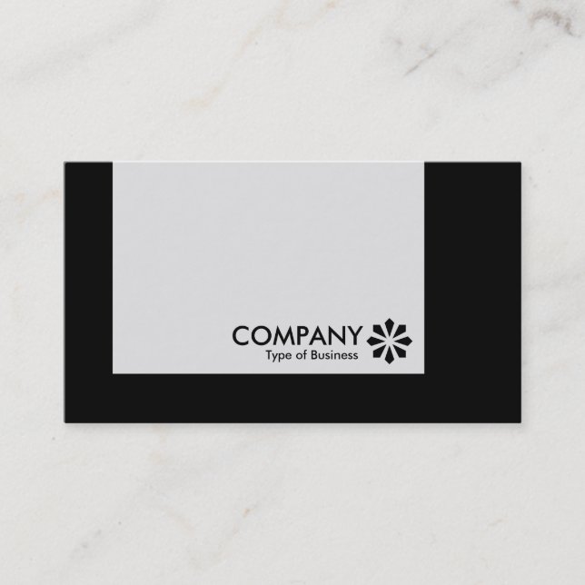 Panel - Colors - Art Deco - Black Business Card (Front)