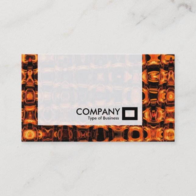 Panel - Fractal Flame Pattern Business Card (Front)