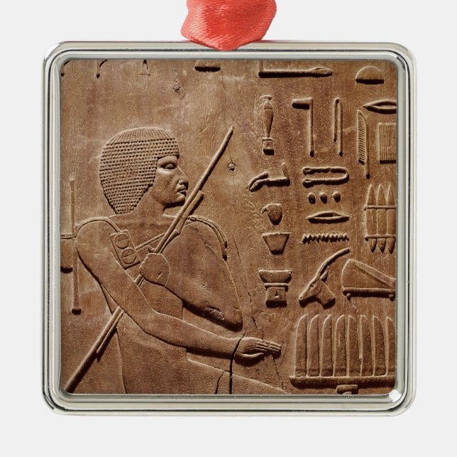 Panel from a niche metal ornament (Front)