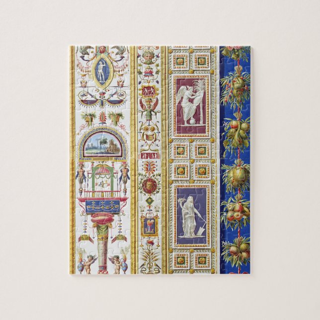 Panel from the Raphael Loggia at the Vatican, from Jigsaw Puzzle (Vertical)