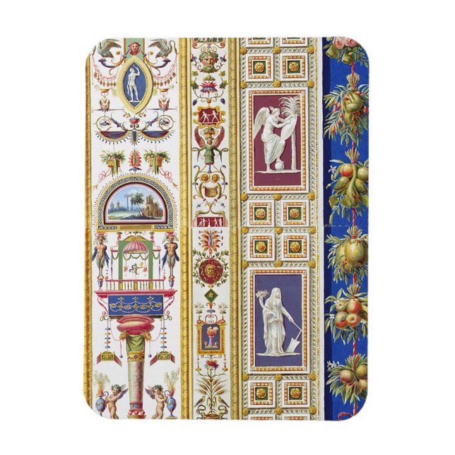 Panel from the Raphael Loggia at the Vatican, from Magnet (Vertical)