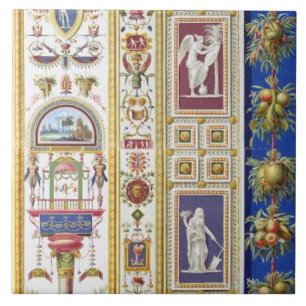 Panel from the Raphael Loggia at the Vatican, from Tile
