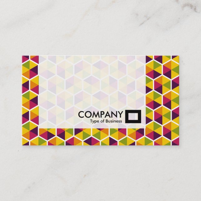Panel - Hexagon pattern 01 Business Card (Front)