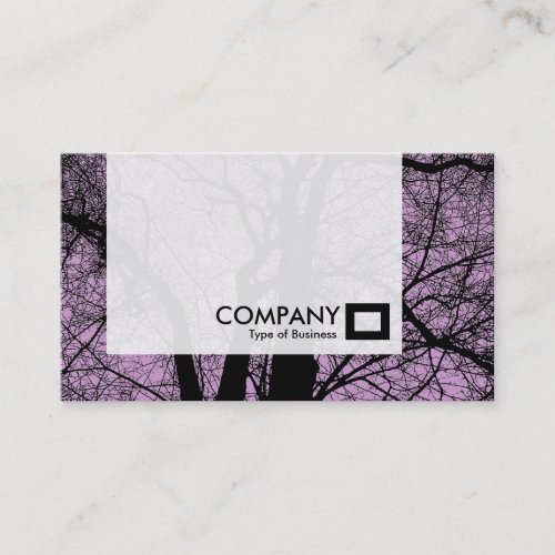 Panel _ High Contrast Tree _ CC99CC Business Card