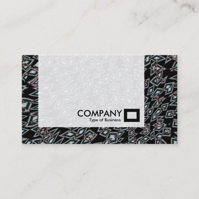 Panel - Interlinked Diamonds Business Card (Front)