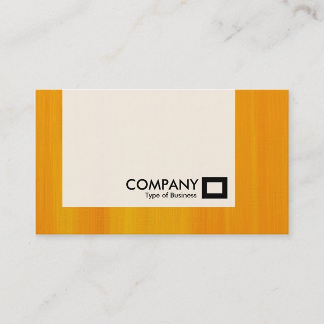 Panel - Painted Orange Business Card (Front)