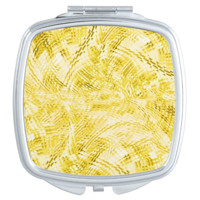 Paneled Gold Vanity Mirror (Front)