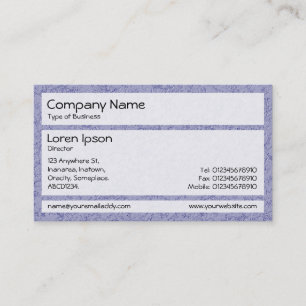 Panels 02 - Blue Gray Stucco Business Card