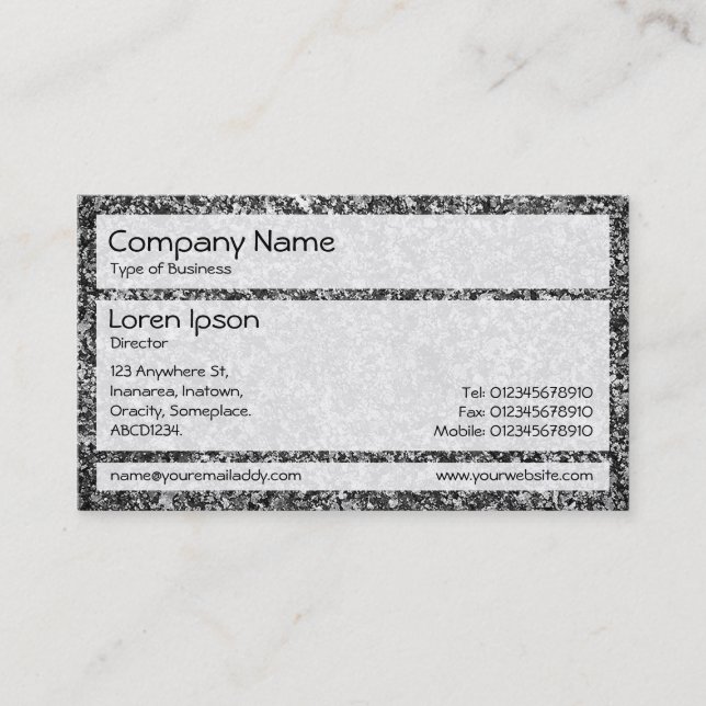 Panels 02 - Granite Business Card (Front)