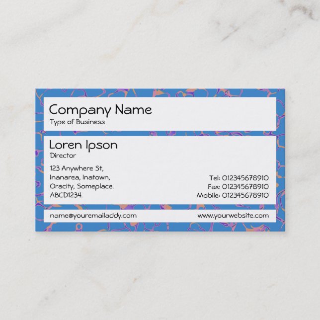 Panels - Abstract 080716(1) Business Card (Front)
